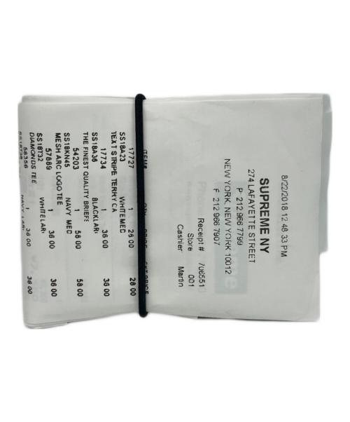 SUPREME（シュプリーム）Supreme (シュプリーム) MM6 Maison Margiela (エムエムシックスメゾンマルジェラ) Receipt Wallet ホワイト サイズ:実寸サイズをご参照下さい。の古着・服飾アイテム