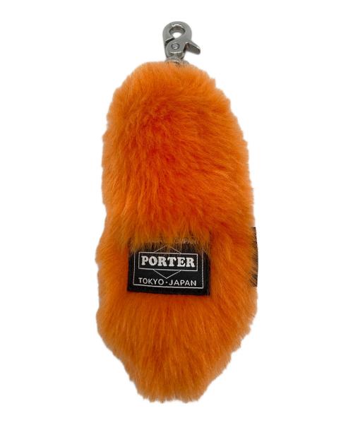 PORTER（ポーター）PORTER (ポーター) ふわふわのしっぽ オレンジの古着・服飾アイテム