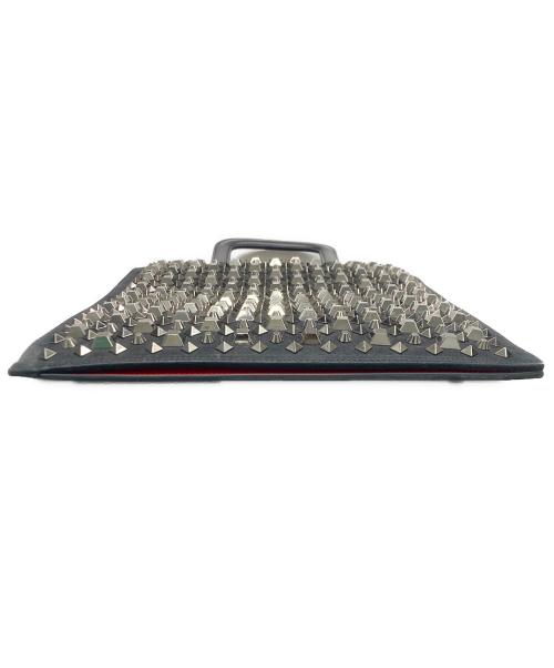 Christian Louboutin（クリスチャン・ルブタン）Christian Louboutin (クリスチャン・ルブタン) トリックトラック ラージ スタッズ付 2WAYバッグ ブラック サイズ:実寸サイズをご参照下さい。の古着・服飾アイテム