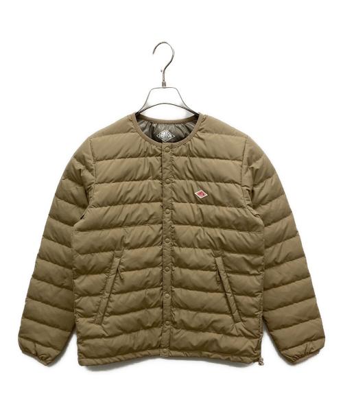DANTON（ダントン）DANTON (ダントン) WOMEN'S CREWNECK INNER DOWN JACKET ベージュ サイズ:S 未使用品の古着・服飾アイテム