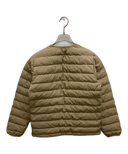 DANTON（ダントン）DANTON (ダントン) WOMEN'S CREWNECK INNER DOWN JACKET ベージュ サイズ:S 未使用品の古着・服飾アイテム