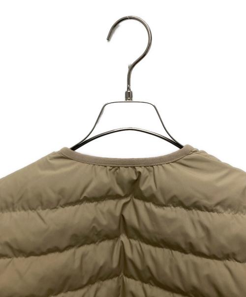 DANTON（ダントン）DANTON (ダントン) WOMEN'S CREWNECK INNER DOWN JACKET ベージュ サイズ:S 未使用品の古着・服飾アイテム