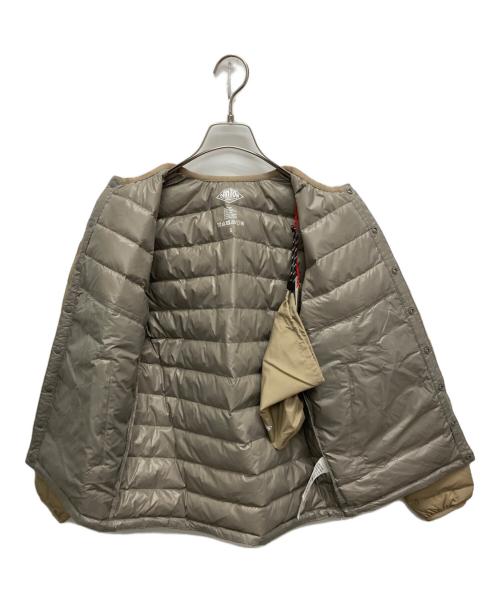 DANTON（ダントン）DANTON (ダントン) WOMEN'S CREWNECK INNER DOWN JACKET ベージュ サイズ:S 未使用品の古着・服飾アイテム