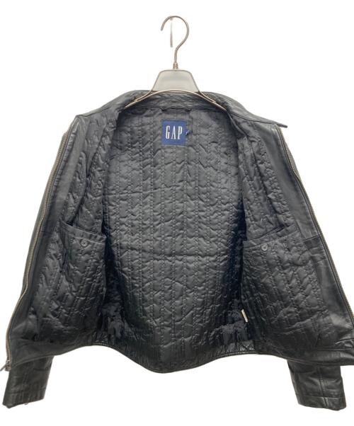 GAP（ギャップ）GAP (ギャップ) シングルライダースジャケット ブラック サイズ:SIZE XSの古着・服飾アイテム