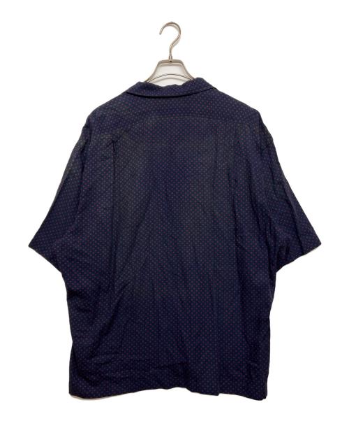 POLO RALPH LAUREN（ポロ・ラルフローレン）POLO RALPH LAUREN (ポロ・ラルフローレン) 開襟 半袖シャツ ネイビー サイズ:SIZE LLの古着・服飾アイテム