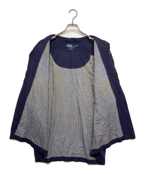 POLO RALPH LAUREN（ポロ・ラルフローレン）POLO RALPH LAUREN (ポロ・ラルフローレン) 開襟 半袖シャツ ネイビー サイズ:SIZE LLの古着・服飾アイテム