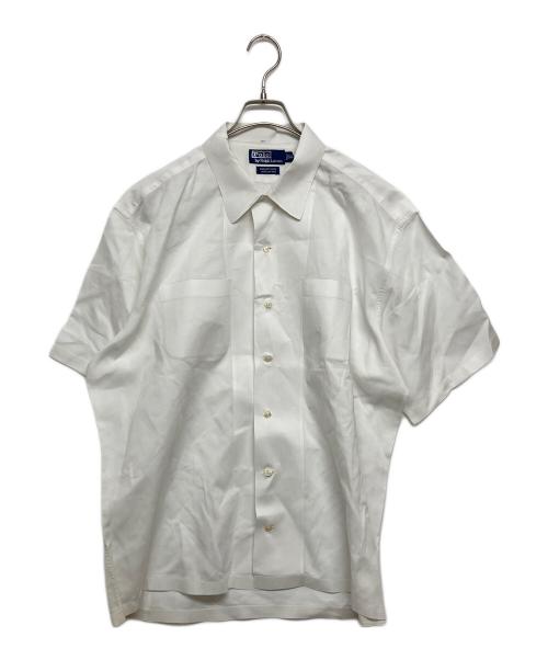 POLO RALPH LAUREN（ポロ・ラルフローレン）POLO RALPH LAUREN (ポロ・ラルフローレン) 開襟 半袖シャツ ホワイト サイズ:SIZE XLの古着・服飾アイテム