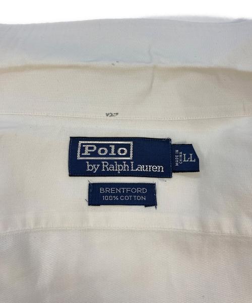 POLO RALPH LAUREN（ポロ・ラルフローレン）POLO RALPH LAUREN (ポロ・ラルフローレン) 開襟 半袖シャツ ホワイト サイズ:SIZE XLの古着・服飾アイテム