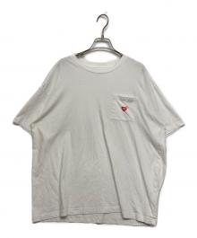 HUMAN MADE（ヒューマンメイド）の古着「半袖ポケットTシャツ」｜ホワイト