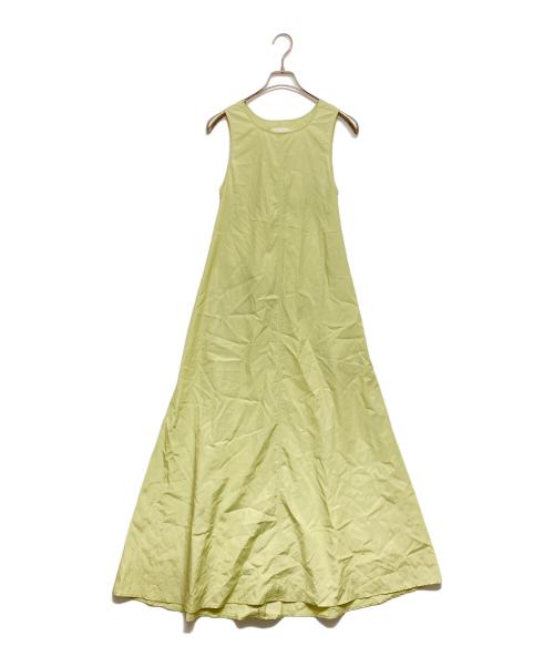 TODAYFUL（トゥデイフル）TODAYFUL (トゥデイフル) Back Gather Dress 黄緑 サイズ:SIZE36 未使用品の古着・服飾アイテム