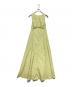 TODAYFUL (トゥデイフル) Back Gather Dress 黄緑 サイズ:SIZE36 未使用品：9000円