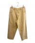 WISM（ウィズム）の古着「PRODUCT BAGGY DENIM PANT」｜ブラウン