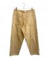 WISM (ウィズム) PRODUCT BAGGY DENIM PANT ブラウン サイズ:SIZE32 未使用品：10000円