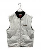 SUPREMEシュプリーム）の古着「18AW GONZ SHOP VEST」｜ホワイト
