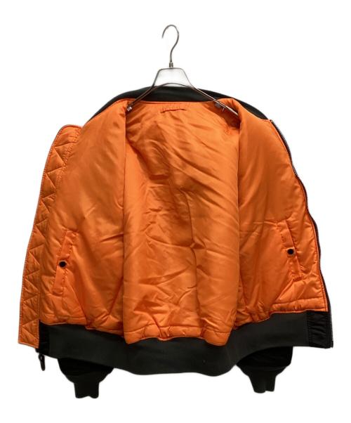 ALPHA（アルファ）ALPHA (アルファ) フルパッチMA-1ジャケット ブラック サイズ:XLの古着・服飾アイテム