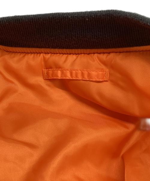 ALPHA（アルファ）ALPHA (アルファ) フルパッチMA-1ジャケット ブラック サイズ:XLの古着・服飾アイテム