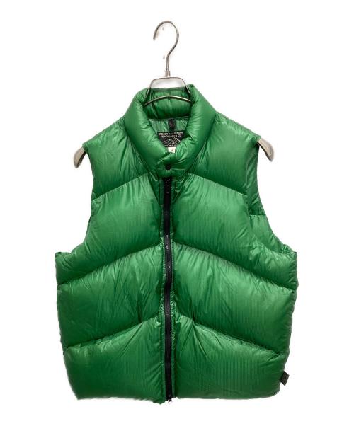 RockyMountainFeatherBed（ロッキーマウンテンフェザーベッド）RockyMountainFeatherBed (ロッキーマウンテンフェザーベッド) NS ダウンベスト グリーン サイズ:SIZE 38の古着・服飾アイテム