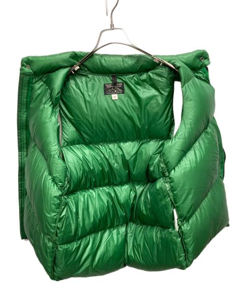 RockyMountainFeatherBed（ロッキーマウンテンフェザーベッド）RockyMountainFeatherBed (ロッキーマウンテンフェザーベッド) NS ダウンベスト グリーン サイズ:SIZE 38の古着・服飾アイテム
