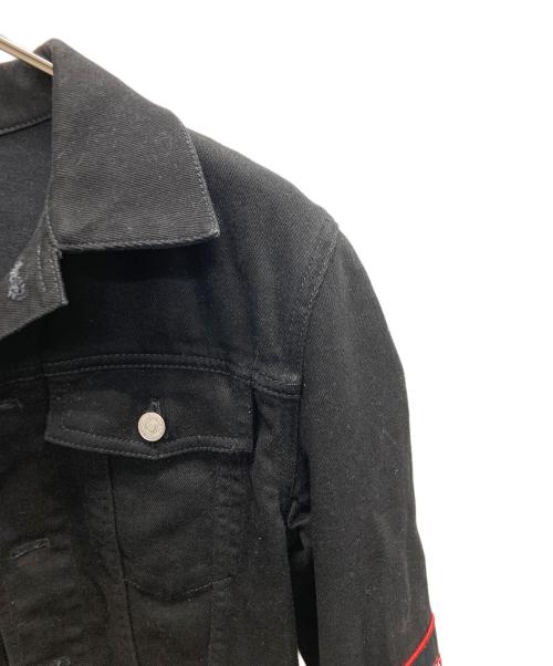 DIOR HOMME（ディオール オム）DIOR HOMME (ディオール オム) Patched Denim Jacket ブラック サイズ:44の古着・服飾アイテム