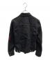 DIOR HOMME (ディオール オム) Patched Denim Jacket ブラック サイズ:44：30000円