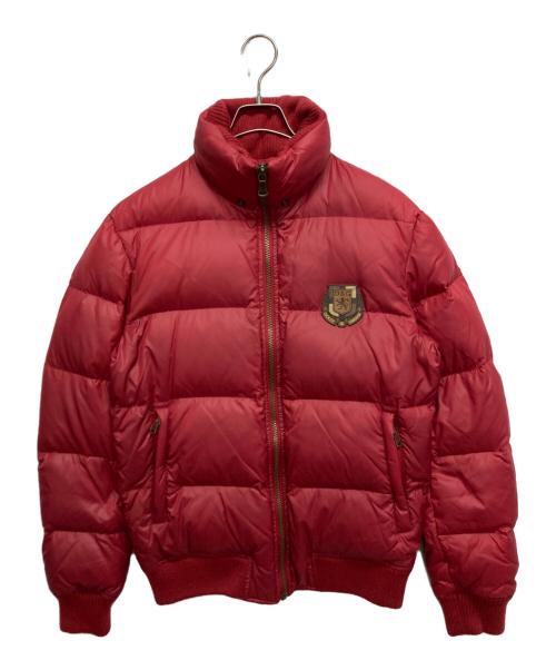 DOLCE & GABBANA（ドルチェ＆ガッバーナ）DOLCE & GABBANA (ドルチェ＆ガッバーナ) ダウンジャケット レッド サイズ:SIZE 46の古着・服飾アイテム