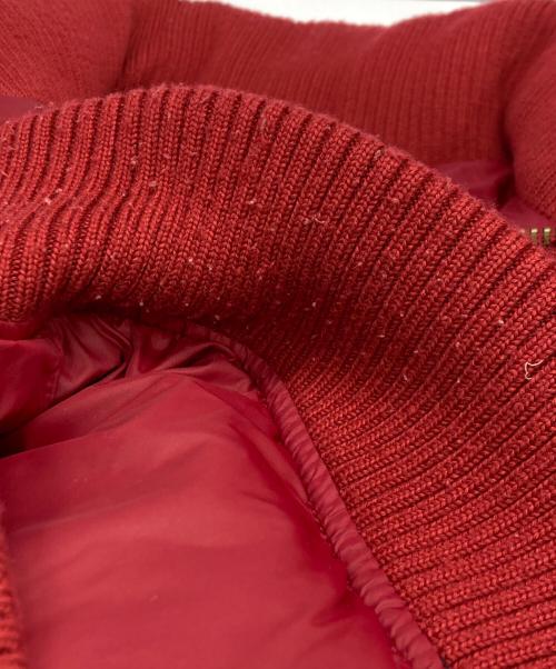 DOLCE & GABBANA（ドルチェ＆ガッバーナ）DOLCE & GABBANA (ドルチェ＆ガッバーナ) ダウンジャケット レッド サイズ:SIZE 46の古着・服飾アイテム