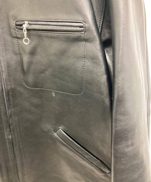 Schott（ショット）Schott (ショット) シープレザートラッカージャケット ブラック サイズ:XLの古着・服飾アイテム