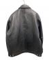 Schott (ショット) シープレザートラッカージャケット ブラック サイズ:XL：55000円