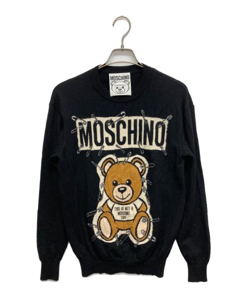 MOSCHINO（モスキーノ）MOSCHINO (モスキーノ) ベアニット ブラック サイズ:SIZE　XSの古着・服飾アイテム