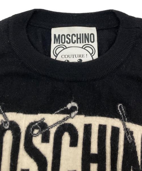 MOSCHINO（モスキーノ）MOSCHINO (モスキーノ) ベアニット ブラック サイズ:SIZE　XSの古着・服飾アイテム
