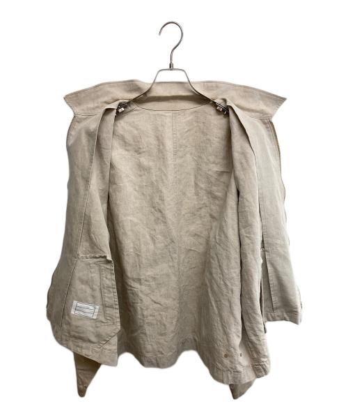 be prepared（-）be prepared (-) リネンジャケット グレー サイズ:不明の古着・服飾アイテム