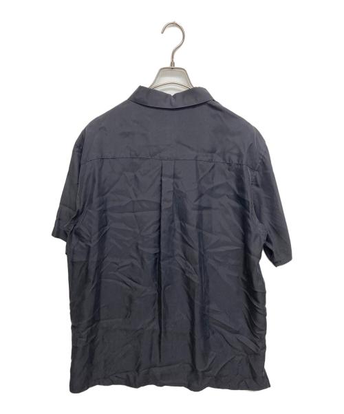 stein（シュタイン）stein (シュタイン) OVERSIZED CUPRO OPEN COLLAR SS SHIRT グレー サイズ:SIZE Sの古着・服飾アイテム