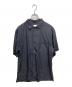 stein（シュタイン）の古着「OVERSIZED CUPRO OPEN COLLAR SS SHIRT」｜グレー