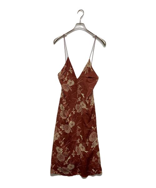 WALES BONNER（ウェールズボナー）WALES BONNER (ウェールズボナー) キャミソールワンピース レッド サイズ:SIZE38の古着・服飾アイテム