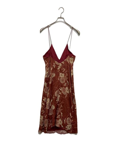 WALES BONNER（ウェールズボナー）WALES BONNER (ウェールズボナー) キャミソールワンピース レッド サイズ:SIZE38の古着・服飾アイテム