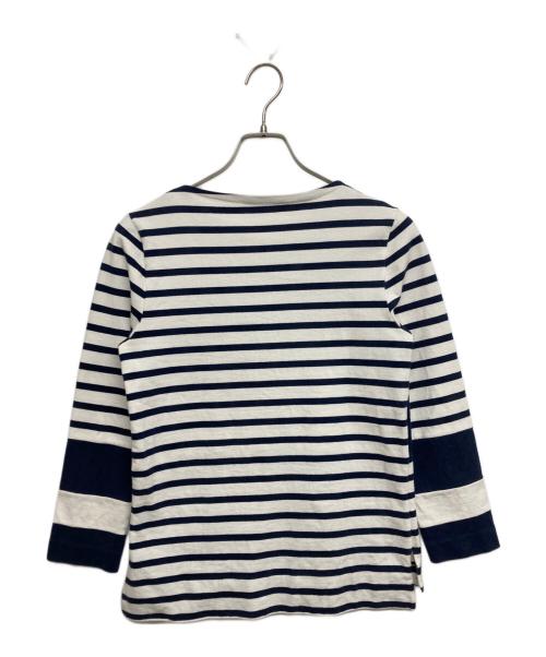 CELINE（セリーヌ）CELINE (セリーヌ) ボーダーカットソー ブルー サイズ:SIZE Sの古着・服飾アイテム