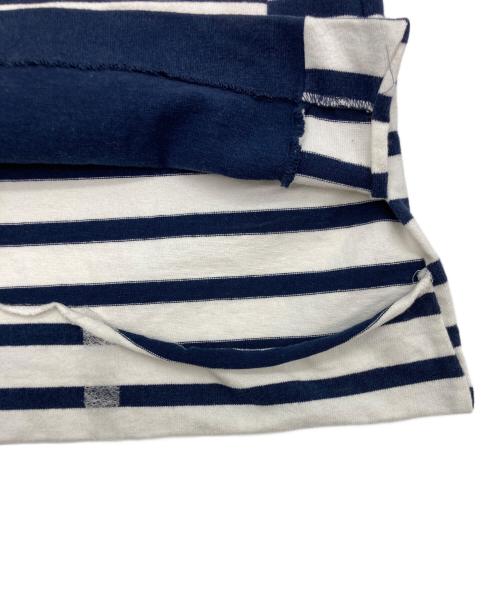 CELINE（セリーヌ）CELINE (セリーヌ) ボーダーカットソー ブルー サイズ:SIZE Sの古着・服飾アイテム