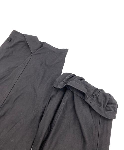 edition（エディション）edition (エディション) コットンミリタリー パッチワークパンツ ブラック サイズ:SIZE36の古着・服飾アイテム