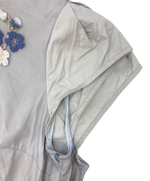 CHESTY（チェスティ）CHESTY (チェスティ) ブロッサムチュールワンピース ホワイト サイズ:SIZE 1の古着・服飾アイテム