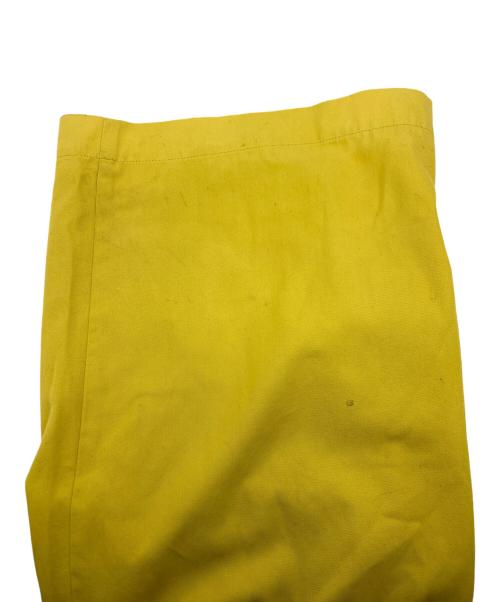 ISSEY MIYAKE MEN（イッセイミヤケメン）ISSEY MIYAKE MEN (イッセイミヤケメン) テーパードパンツ イエロー サイズ:SIZE3の古着・服飾アイテム