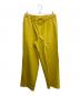 ISSEY MIYAKE MEN（イッセイミヤケメン）の古着「テーパードパンツ」｜イエロー