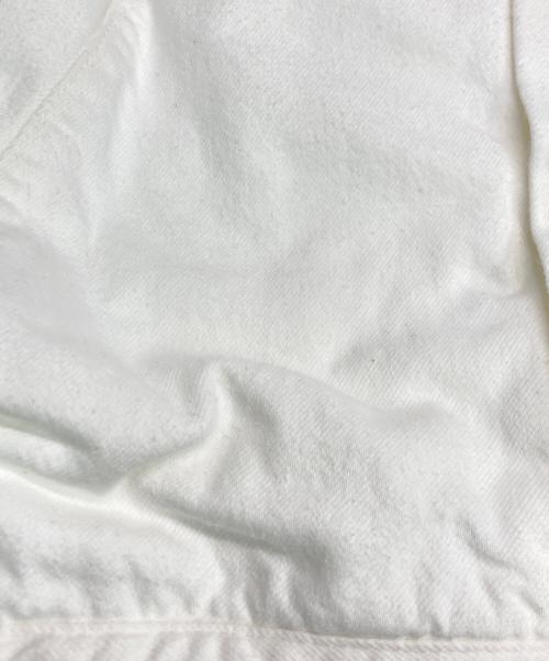 ANN DEMEULEMEESTER（アンドゥムルメステール）ANN DEMEULEMEESTER (アンドゥムルメステール) BENOIT 5-POCKETS HIGH COMFORT SLEEVELESS JACKET ホワイト サイズ:size 50の古着・服飾アイテム