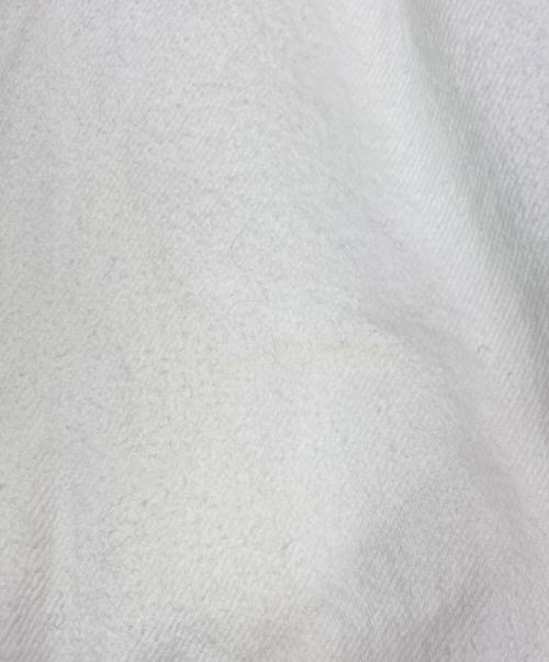 ANN DEMEULEMEESTER（アンドゥムルメステール）ANN DEMEULEMEESTER (アンドゥムルメステール) BENOIT 5-POCKETS HIGH COMFORT SLEEVELESS JACKET ホワイト サイズ:size 50の古着・服飾アイテム