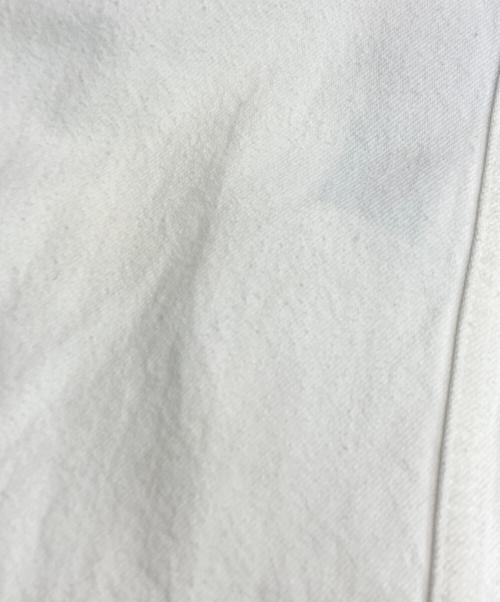 ANN DEMEULEMEESTER（アンドゥムルメステール）ANN DEMEULEMEESTER (アンドゥムルメステール) BENOIT 5-POCKETS HIGH COMFORT SLEEVELESS JACKET ホワイト サイズ:size 50の古着・服飾アイテム