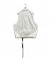 ANN DEMEULEMEESTER (アンドゥムルメステール) BENOIT 5-POCKETS HIGH COMFORT SLEEVELESS JACKET ホワイト サイズ:size 50：15000円