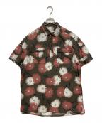 VALENTINOヴァレンティノ）の古着「アロハシャツ」｜ブラウン