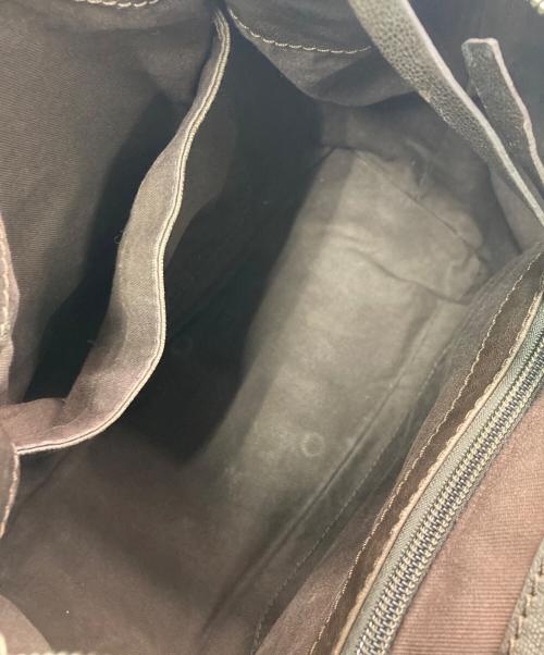 Chloe（クロエ）Chloe (クロエ) レザートートバッグ ブラウンの古着・服飾アイテム