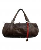 Chloeクロエ）の古着「レザーボストンバッグ」｜ブラウン