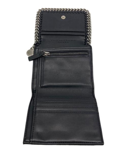 STELLA McCARTNEY（ステラマッカートニー）STELLA McCARTNEY (ステラマッカートニー) 3つ折り財布 ブラックの古着・服飾アイテム
