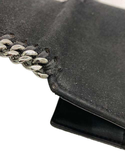 STELLA McCARTNEY（ステラマッカートニー）STELLA McCARTNEY (ステラマッカートニー) 3つ折り財布 ブラックの古着・服飾アイテム